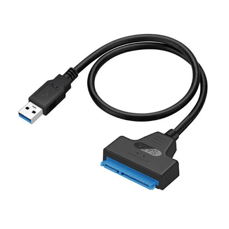 USB 3.0 zu SATA 22 Pin 2,5 Zoll Festplattenlaufwerk SSD Adapter Anschlusskabel - Bild 4 von 4
