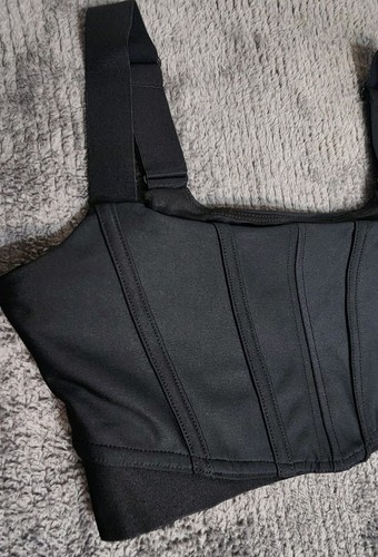 Alo Yoga Airlift Korsett BH Tank Top schwarz verstellbar Gr. XS Damen Yoga NEU - Bild 3 von 7