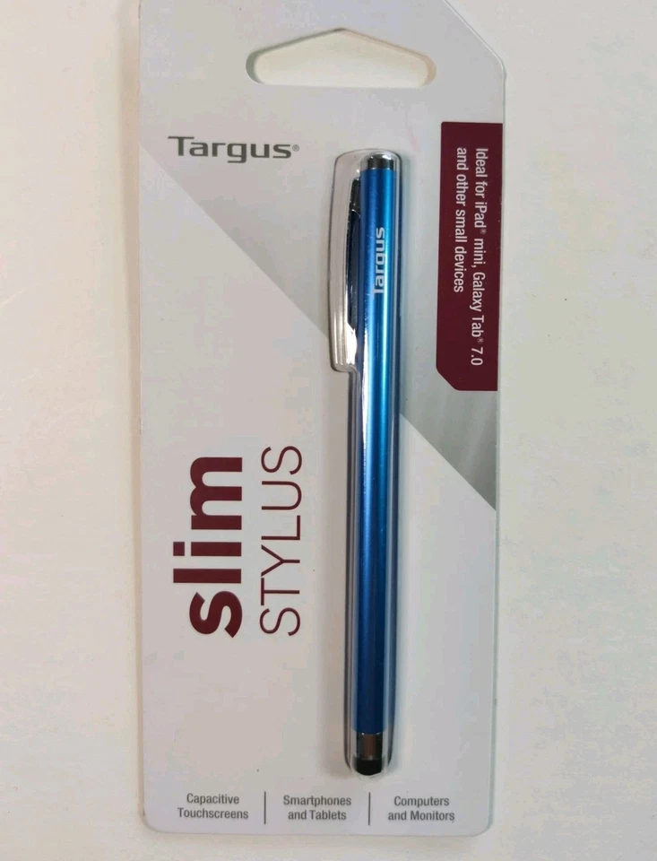 Targus Slim Stylus for Smartphones Tablets Touchscreens Blue AMM1203US - Image 2 of 4