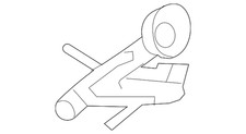 Genuine Nissan Fuel Tank Filler Neck 17221-1la2b