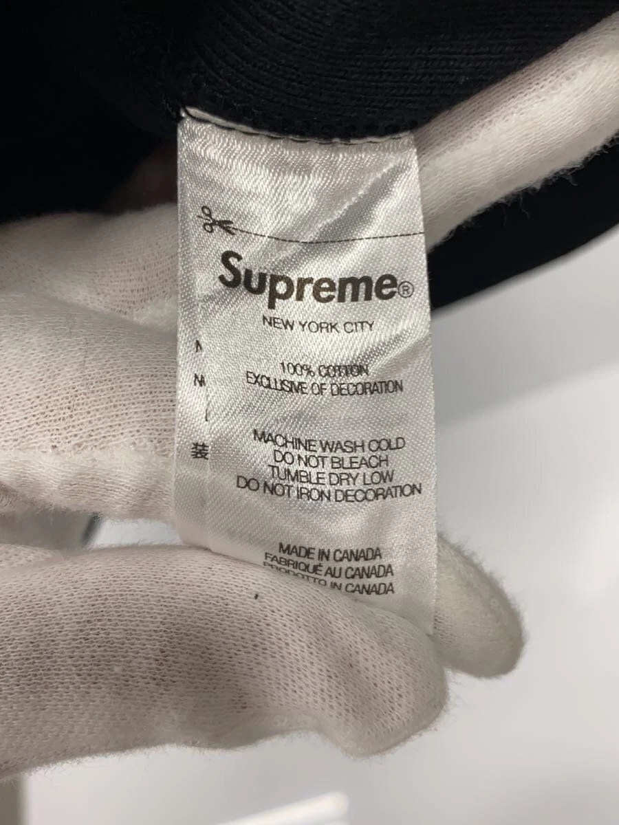 Supreme Felpa con Cappuccio Box Logo Felpa con Cappuccio S Cotone Nero Usata