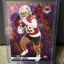 2025 Jordan James - Panini Mosaic - Purple Scope - 49ers #370 (RC) Costco Exclus