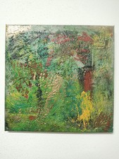 Quadro Moderno Astratto pezzo unico Realizzato A Mano