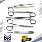 Suture Practice Kit Suturing Tools Medical Students Surgical Scissors Forceps BP