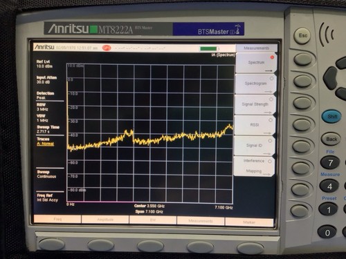 Anritsu MT8222A BTS Master 100 kHz -4 Ghz Vna 7.1 GHz Handheld Spectrum Analyzer - Picture 4 of 22