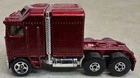 Vintage Hot Wheels Thunder Roller 1982 Semi Truck Burgundy Super Hauler Loose