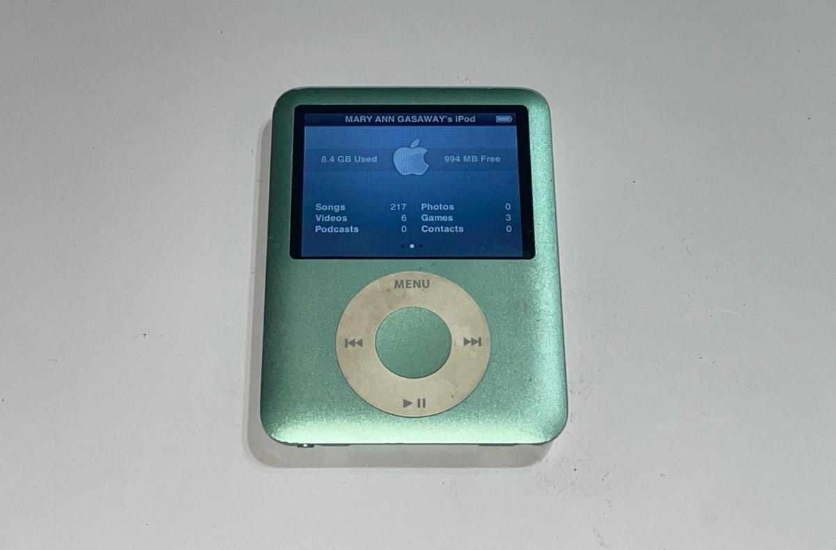 Apple Ipod Nano 3rd Generation 8gb for sale - eBay