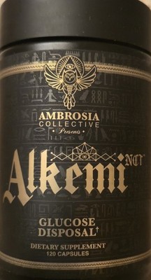 Ambrosia Col ALKEMI NCT CARB Burn&App Cont 120 Capsule (60 Serv) (BEST BY 08/26)