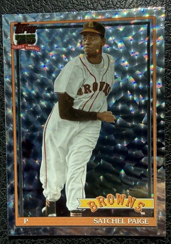 2026 Topps Series 2 Satchel Paige Crackle Foil (RAW)