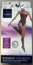 SIGVARIS Women's Sheer Fashion Knee Highs 15-20 (Suntan Tostado) Size A