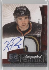 2010-11 Upper Deck The Cup Rookie 147/249 Kyle Palmieri #158 Patch Auto 0i5j
