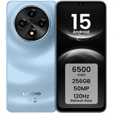 LAGENIO A12 Pro Smartphone Hellblau 24/256GB 50MP Kamera 6,9 Zoll 120Hz Handy