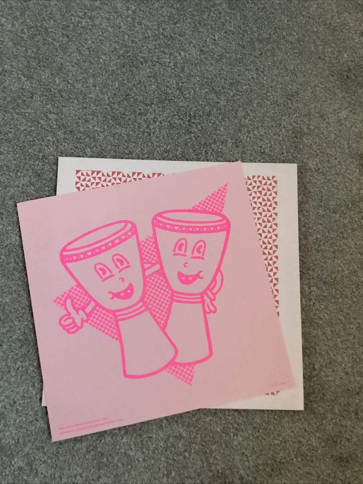 Talking Drums - Talking Drums Vol. 1 - 12” Single With Printed Insert - Image 2 of 2