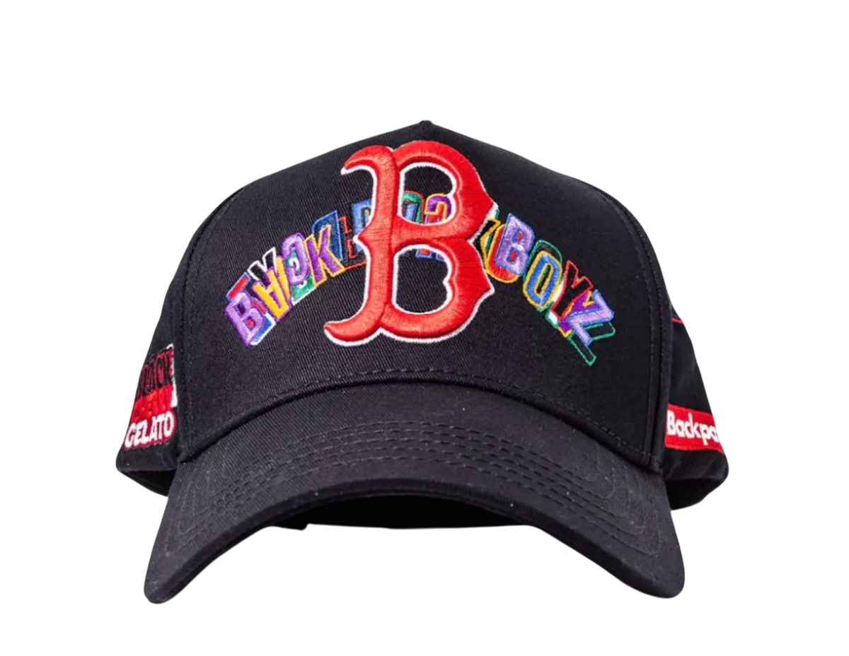 GALLO FINO X BACKPACKBOYZ COLLAB BLACK SNAPBACK HAT GFBACKPB BLK