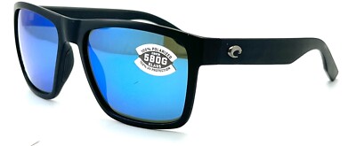 NEW COSTA DEL MAR 06S9050-0158 BLACK AUTHENTIC POLARIZED SUNGLASSES 59-18 145