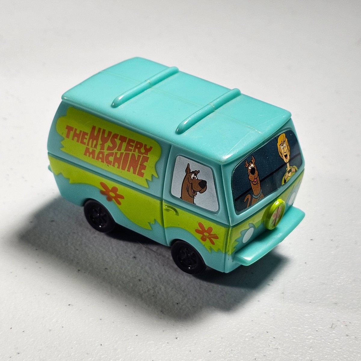 Lot of Vintage Scooby Doo Toys Pizza Van Mystery Machine Shaggy