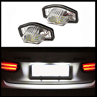 Insight 2x LED Kennzeichenbeleuchtung für Honda CR-V Crosstour FR-V HR-V 18 SMD