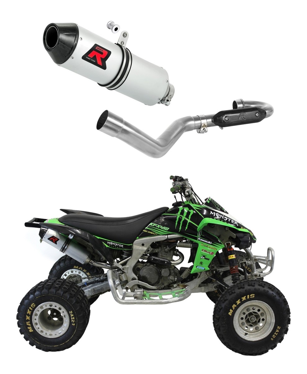 KFX 450 2008 2014 Sistema di scarico Silenziatore MX2 DOMINATOR