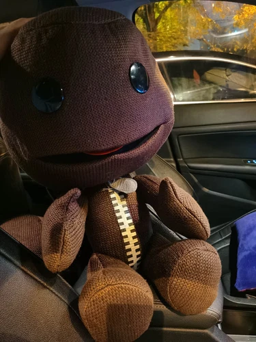 22 Inch Little Big Planet Sackboy Plush Doll toy cute - Picture 3 of 4