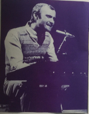 PHIL COLLINS - 1981 full page UK magazine poster - 28 x 21cm