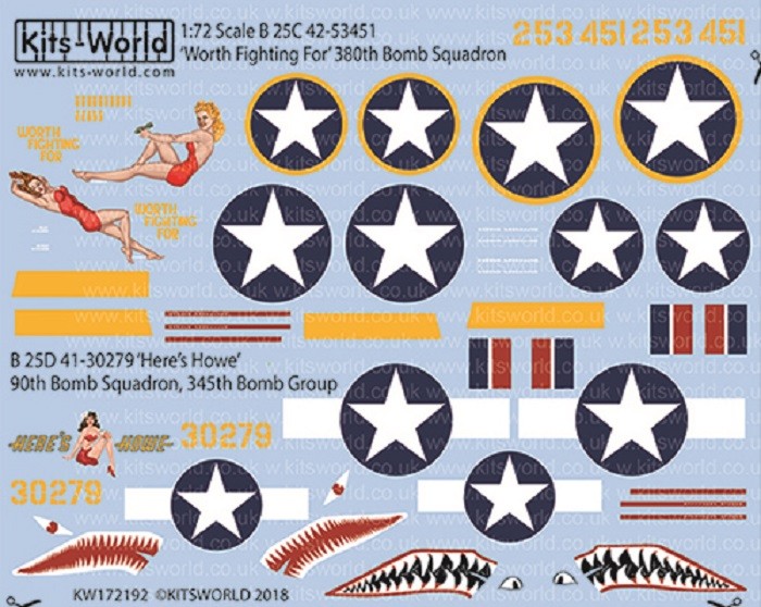 Kits-World(172015)1/72 Northrop P-61A/P-61B 'Nightie Mission