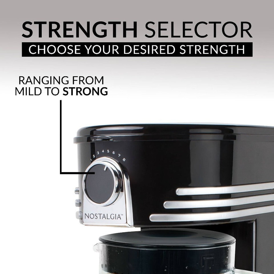 Nostalgia Café' Ice 3Quart Iced Coffee and Tea Brewing System CI3BK (Black) 604945311179 eBay