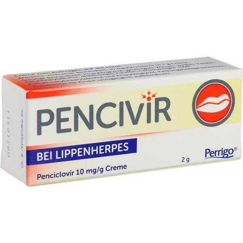 PENCIVIR bei Lippenherpes Creme 2g PZN: 10089596
