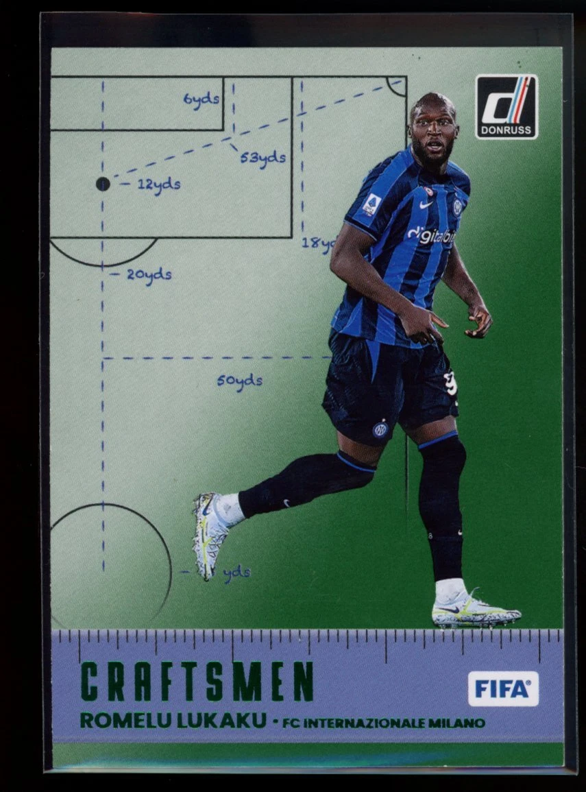 2022-23 Donruss #9 Romelu Lukaku Craftsmen Green