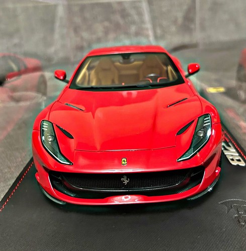 1:18 BBR FERRARI 812 SUPERFAST 2017 ROSSO CORSA 322 No MR D&G H&H PEAKO 06/99 - Picture 8 of 16