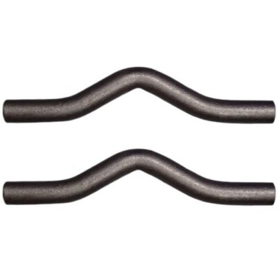(2) Steel Weld On Safety Chain Connection Loops 3/8'' For Trailers