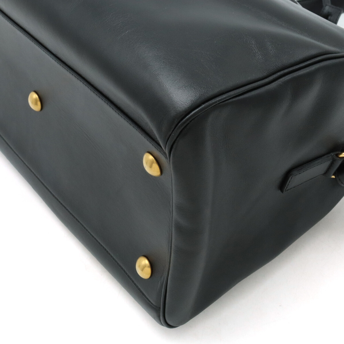 Borsa a mano classica borsone Saint Laurent Paris a 2 vie in pelle scamosciata nera 322