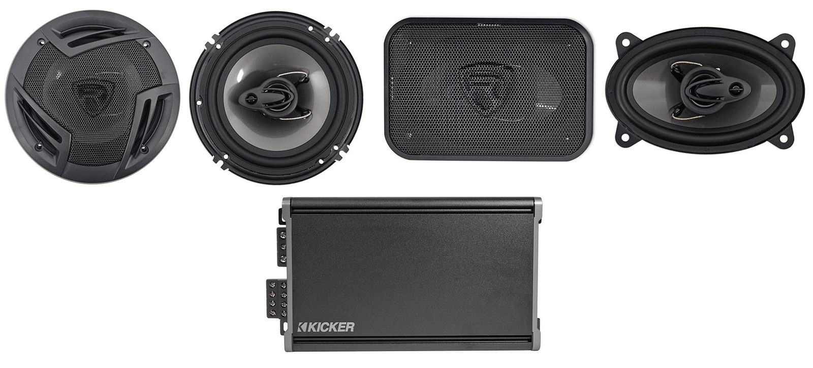 Автомобильный 4-канальный усилитель KICKER 46CXA3604T CXA3604 мощностью 360 Вт RMS 65 4x6 динамиков 41990₽
