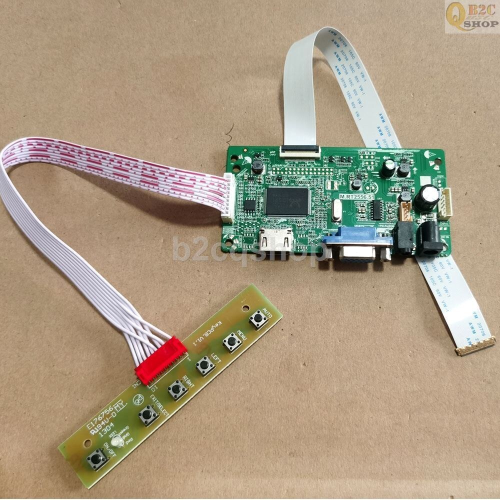 30 pin LCD Controller Board Kit VGA EDP converter for M156NVF6 R2