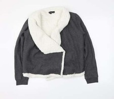 Derek Heart Womens Grey Jacket Coatigan Size M