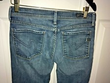 Women s Citizens Of Humanity Jeans Ingrid Stretch Low Waist Flare SZ 27 M30x32 