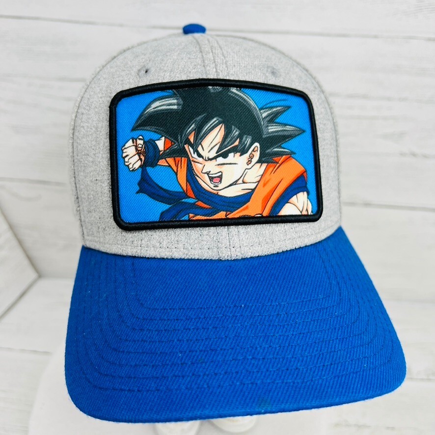 Dragon Ball Z Goku Truckers Hat Anime Vegeta Saga Snapback Cap | eBay