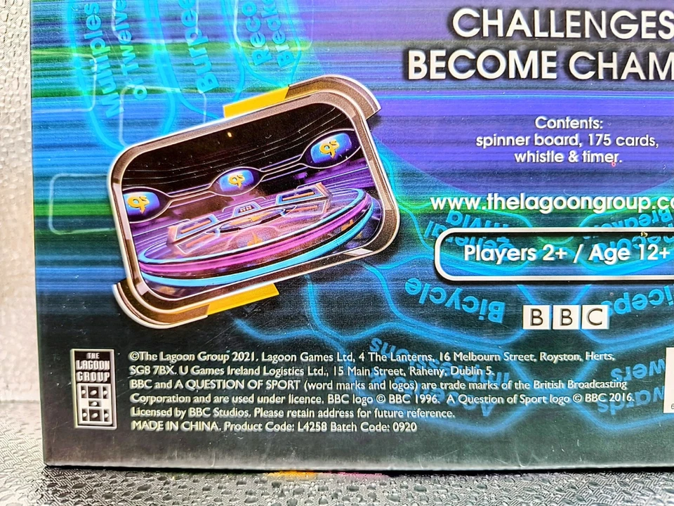 Lagoon A Question of Sport - Sports Trivia Game. Complete. - Image 3 of 4