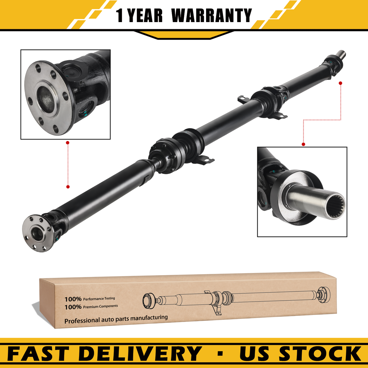 Rear Drive shaft Prop Shaft for Pontiac Vibe 2010-09 AWD
