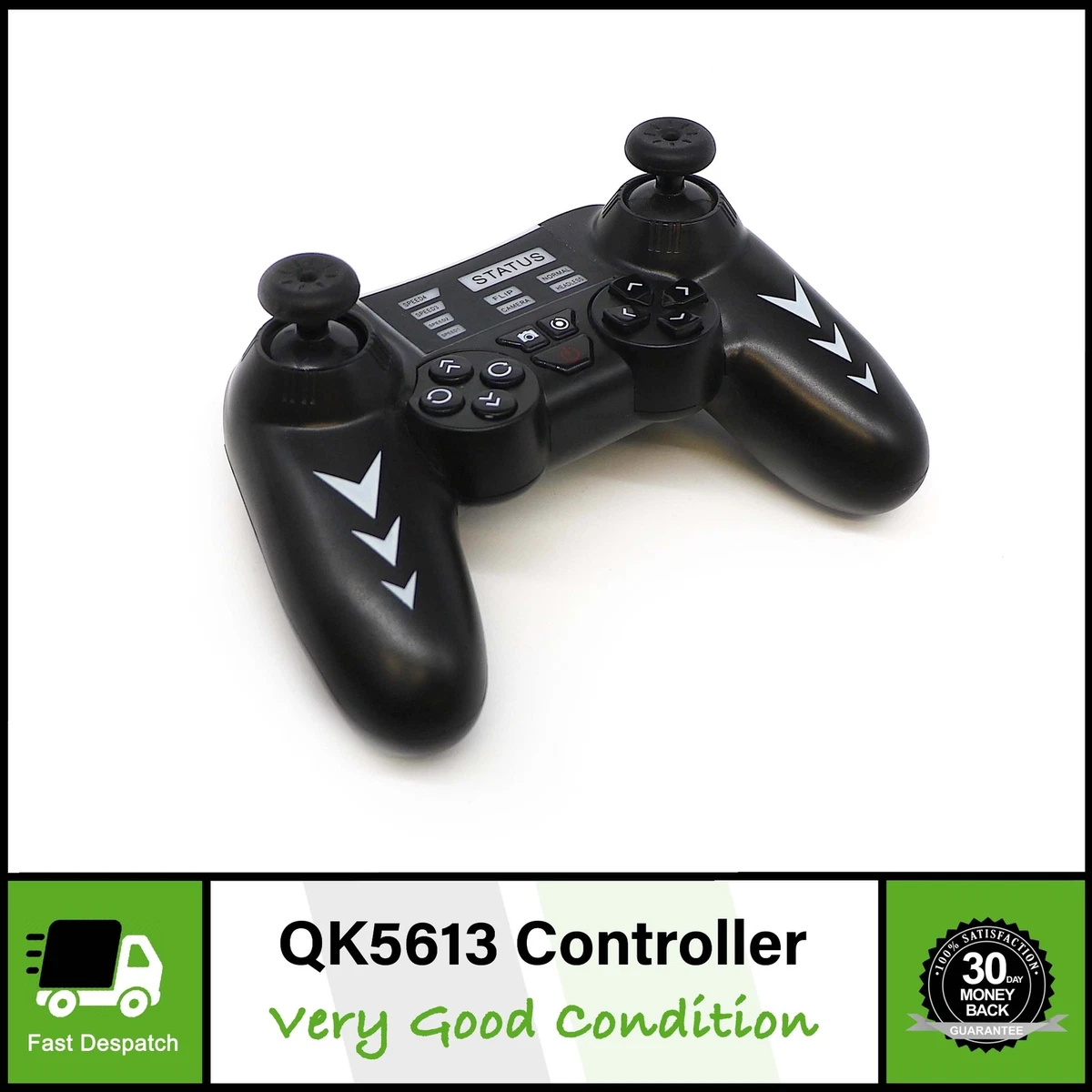 Delta Sport QK 5613 RC Stunt Drone Remote Controller Control VGC