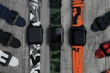 Camouflage Montre Caoutchouc Bracelet Pour Apple Watch Ultra Séries 10 9 8 45mm