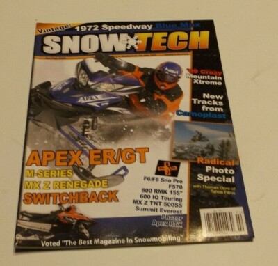 Snow Tech Magazine January/February 2009 Switchback, MX Z Renegade, M-Series