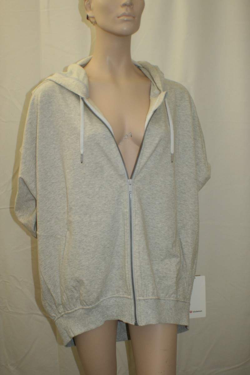 lululemon step aside zip hoodie