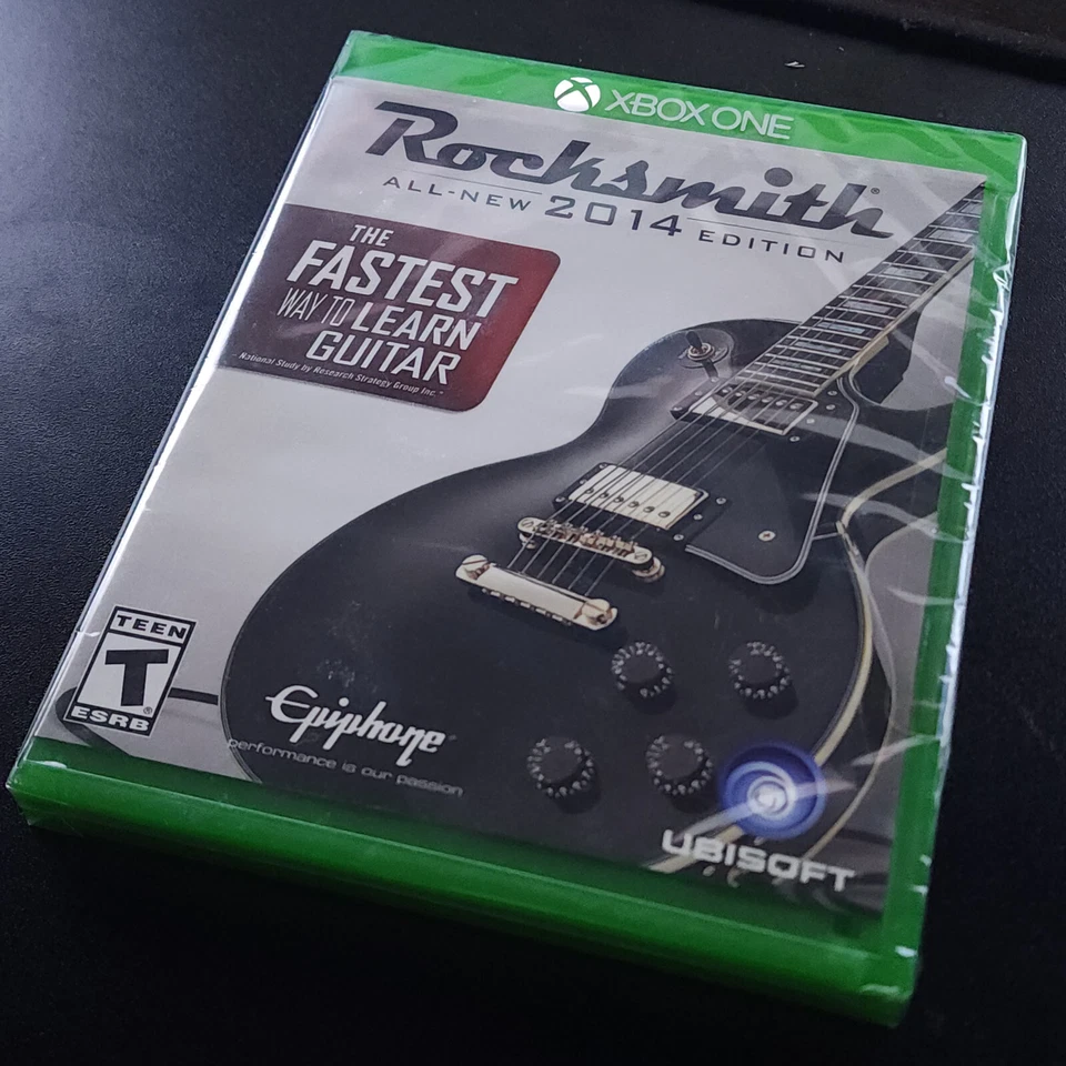 Rocksmith 2014 Edition Xbox One - New, Sealed, Y-Fold Good shape NO CABLE - Image 2 of 4