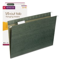 Smead Hanging File Folders 1/5 Tab 11 Point Stock Legal Green 25/box 64155 on sale Smead Hanging File Folders 1/5 Tab 11 Point Stock Legal Green 25/box 64155 on sale