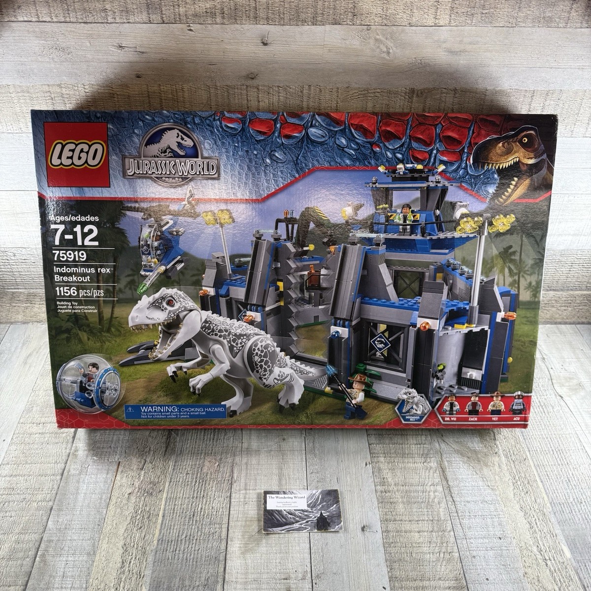Indominus Rex Lego Jurassic World Cast LEGO Jurassic World