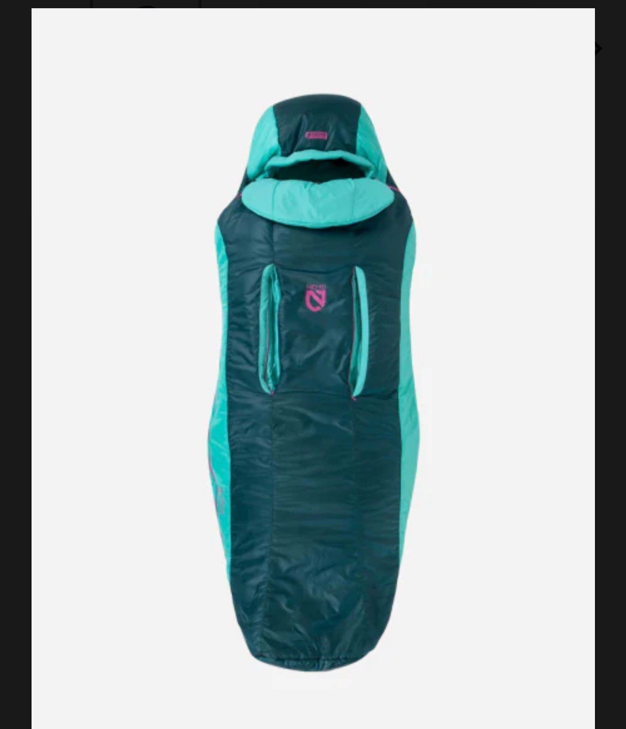 Nemo Equipment Forte 35 Women's Sleeping Bag Backpacking Bag Twilight Aurora New