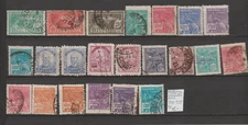 Brasilien Posten aus 1928/1929 gestempelt