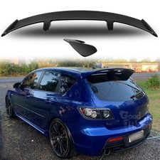 For Mazda 3 Cx-3 Hatchback 52 Matte Black Rear Window Roof Spoiler Trunk Wing For Mazda 3 Cx-3 Hatchback 52 Matte Black Rear Window Roof Spoiler Trunk Wing