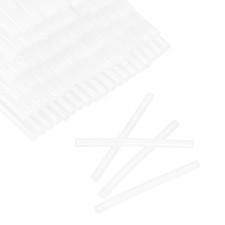 100pcs Mini Glue Stick 0.3"x3.9" High-Stick Hot Glue Gun Sticks, Clear 0.17 per stick