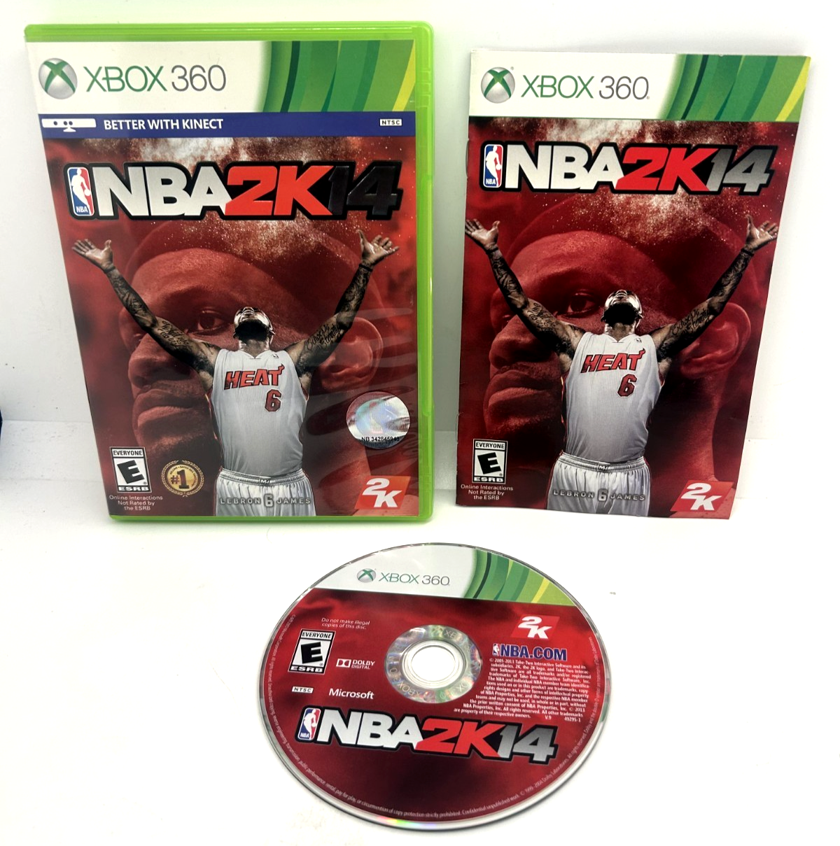 NBA 2K14 (Xbox 360, 2013) Lebron🔥Fast Shipping🔥 TESTED 710425492952| eBay